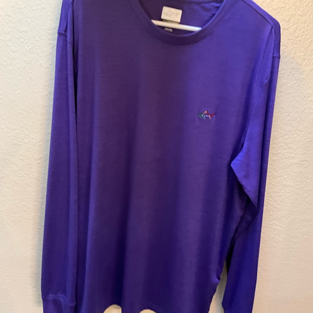 Greg Norman Collection Purple Long Sleeve Tee - send an offer!!